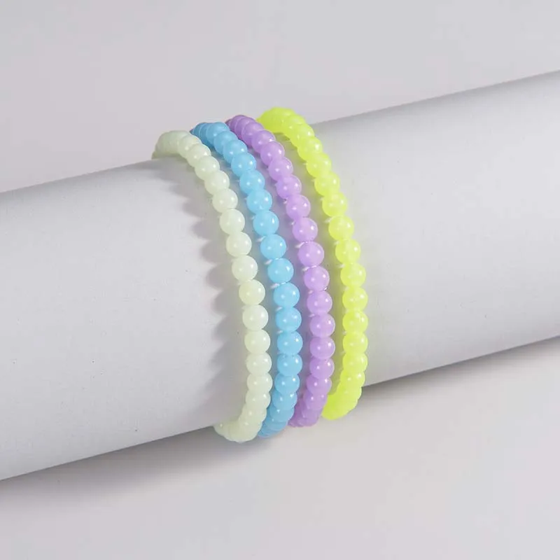 Retro Multilayer Tassel Anklet Set for Women 5Pcs
