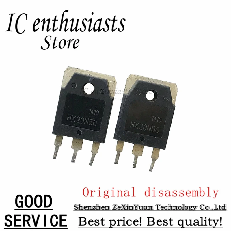 오리지널 분해, HX20N50, 20A, 500V, TO-247, 10PCs
