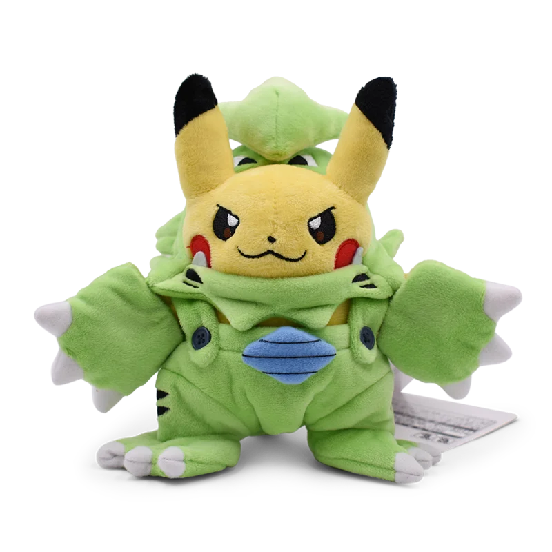Eevee Pikachu Cosplay Plush Toys Charizard Peluche Lucario Pikach Stuffed Animal Doll Plushies Cute Cartoon Gift Cartoon Dolls
