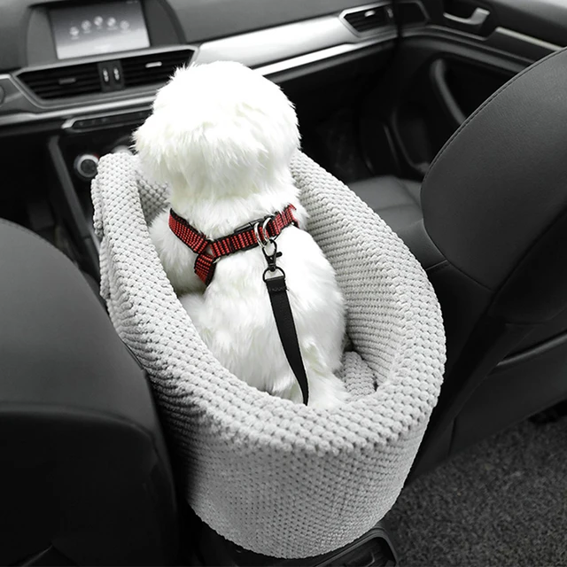 Siège de voiture portable pour animaux de compagnie, contrôle