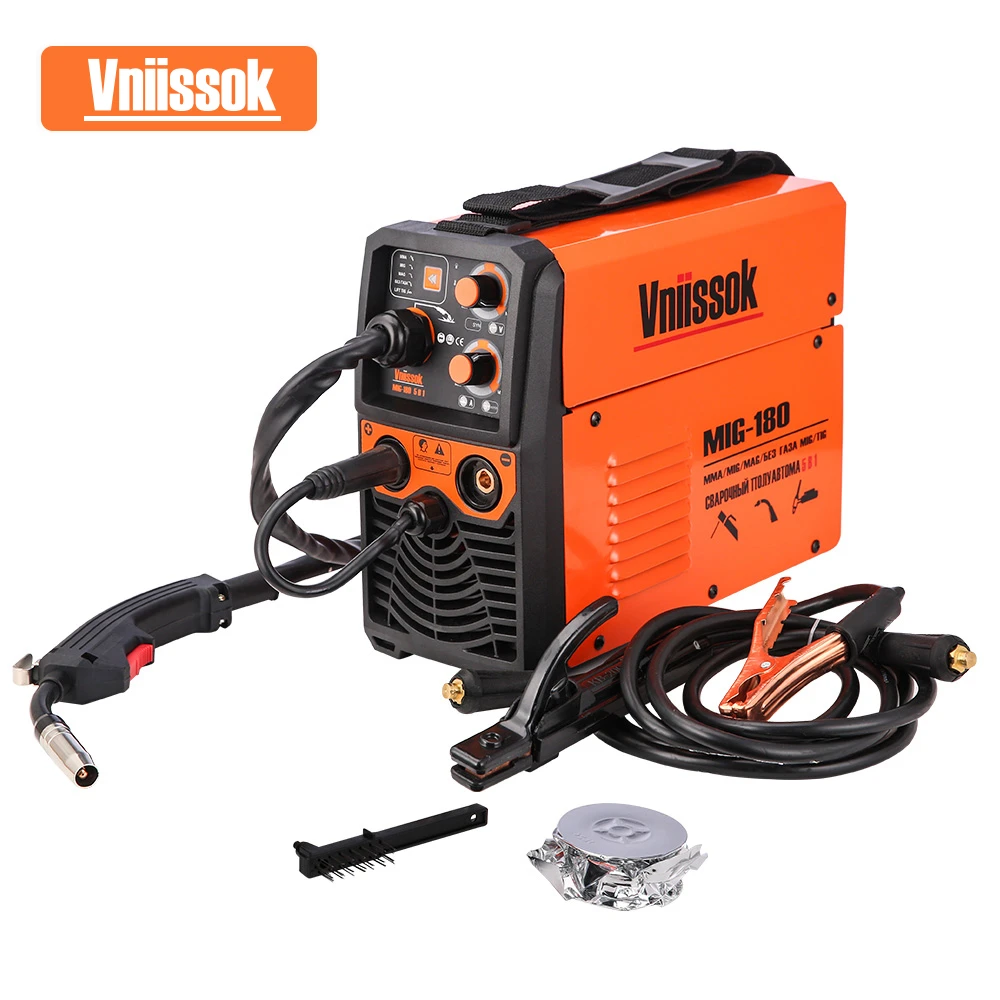 2022 welding semi automatic inverter vniissok MiG 180 with gas/without
