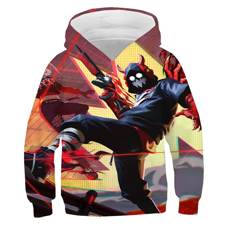 thumbnail image 1 of Sudadera con capucha 3D Free Fire para niños, suéter de manga larga, ropa divertida para niños y niñas, sudadera de otoño e invierno, sudadera para niños y2k, 1 of 5