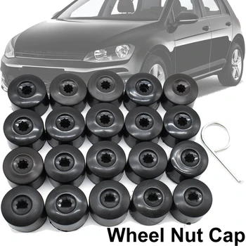 20x Car Wheel Lug Nut Bolt Screw Cap Water Proof Cover For VW Golf Beetle Passat 1