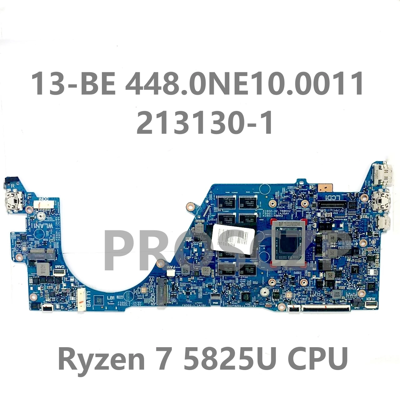 

448.0NE10.0011 203016-1 Высококачественная материнская плата для ноутбука HP Pavilion AERO 13-BE с процессором Ryzen 7 5825U 100% ТЕСТ ОК