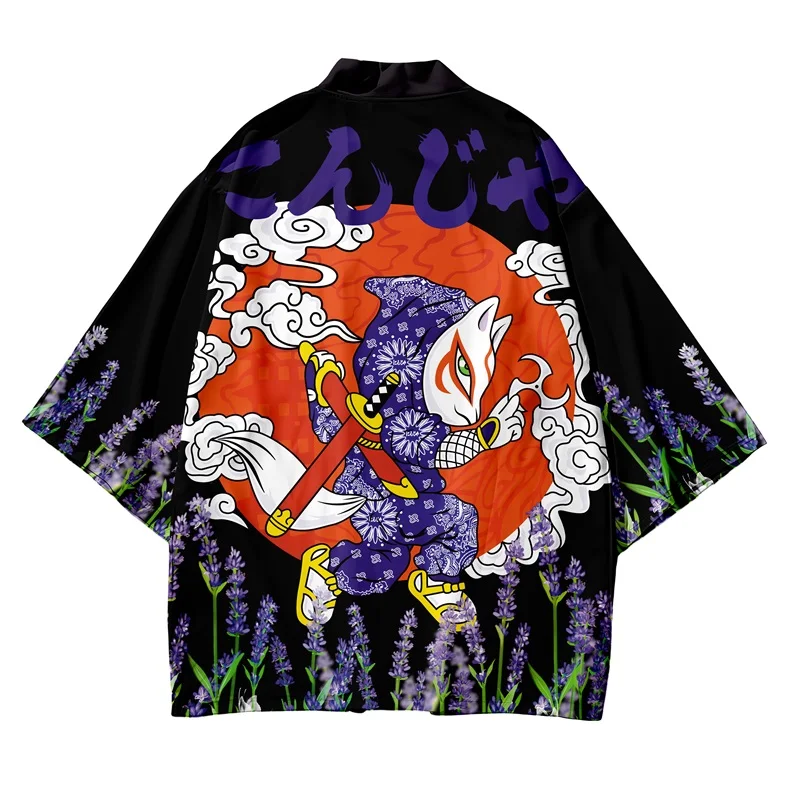 Japanese Kimono Women Yukata Female Summer Beach Kimono Cardigan Haori Obi Japanese Traditional Streetwear Shirt Cover Up japanese kimono japanese kimono cardigan japanese kimono shirt