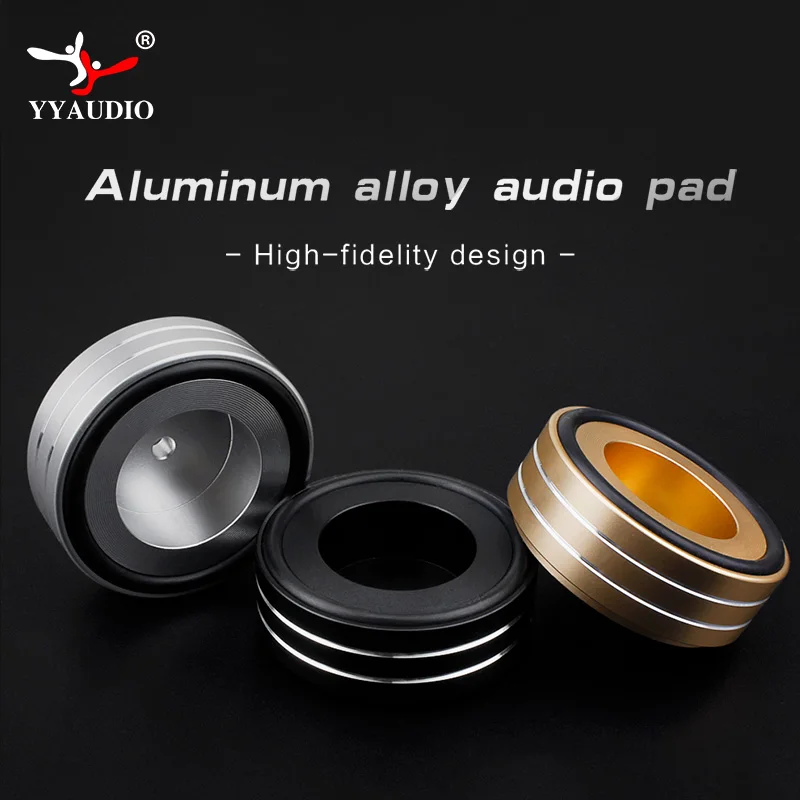 PIEDS D'ISOLATION AUDIO Pieds D'Amplificateur En Aluminium 58X22MM