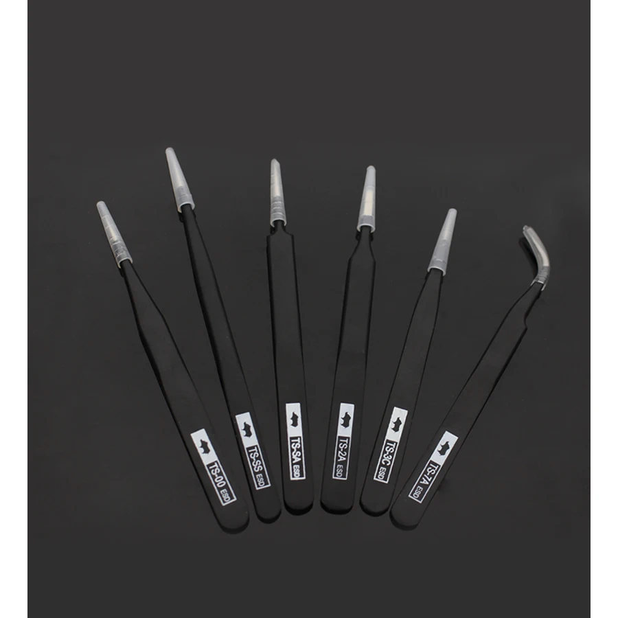 Japan RHINO TS-00 TS-2A TS-3C TS-7A TS-SA TS-SS ESD Series Tweezers for Watch and Cell Phone Repair Hand Tools