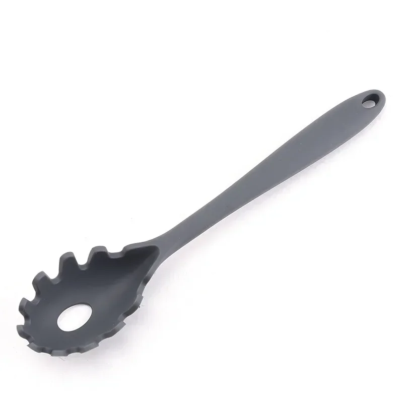 Cooking Silicone Utensils High Temperature Resistant Non-stick Integrated Silicone Powder Claw Noodle Spoon Kitchen Tools