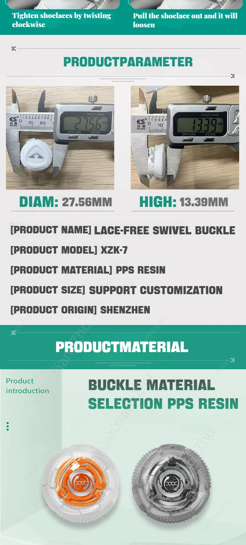 1 Paar neue automatische Schnürsenkel Turnschuhe drehbare Schnalle Schnürsenkel ohne Krawatten Erwachsene Kinder faul keine Krawatte Schnürsenkel Schuh zubehör – Detail 3