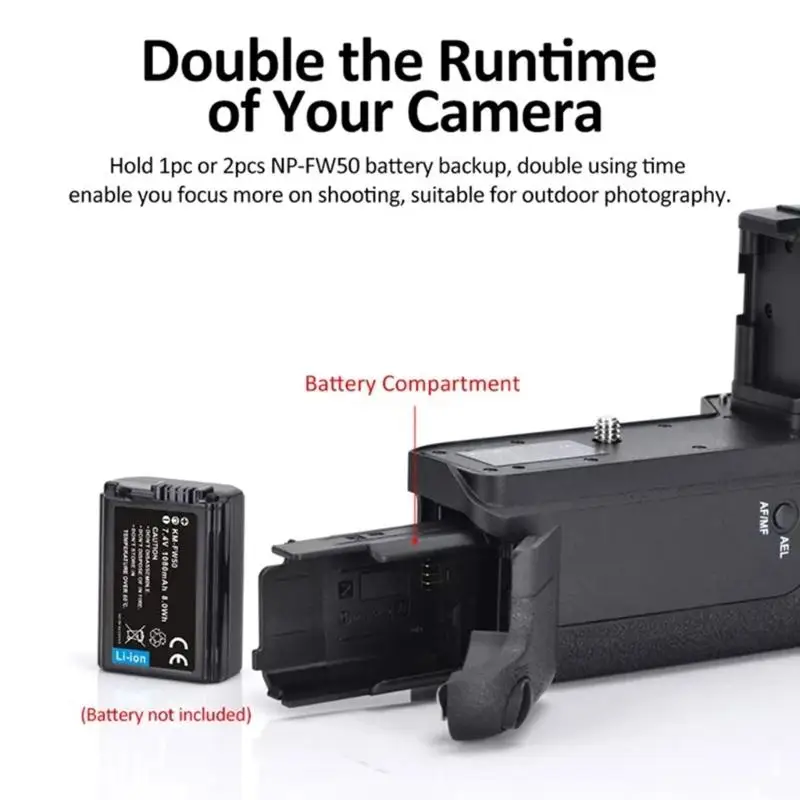 A7M2 Battery Grip VG-C2EM Vertical Grip for Alpha 7II A7II A7II A7M2 ILCE-7M2