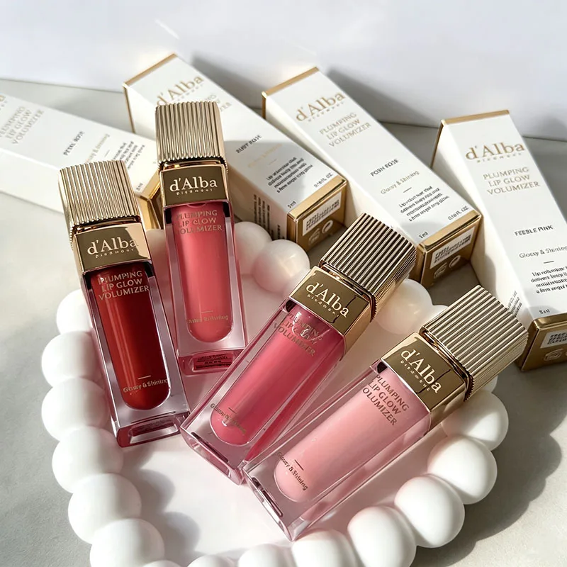 New D'Alba White Truffle Lip Gloss Lipstick Abundant Moisturizing Face Essence Spray White Truffles First Spray Serum Cosmetics