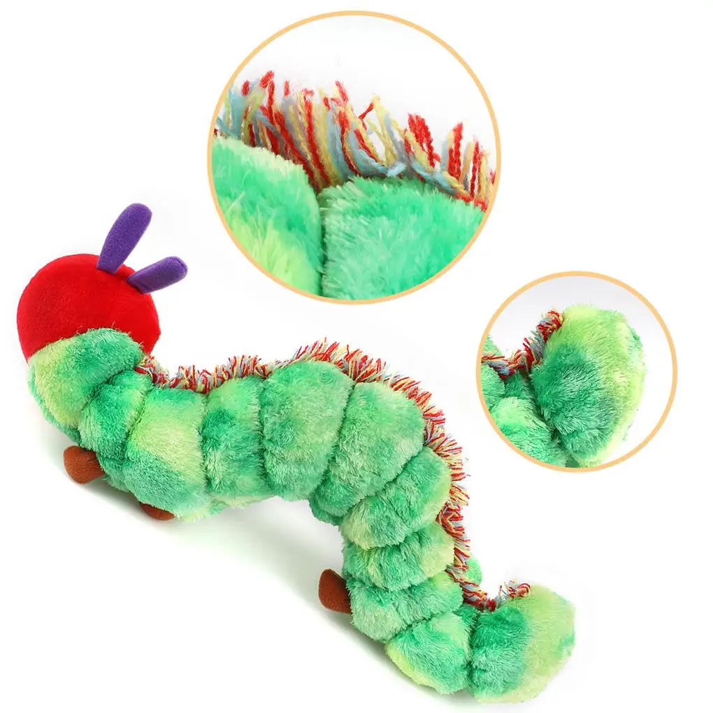 Caterpillar Toy Cute Lovely Hungry Caterpillar Soft Toy Sleeping Baby Doll Skin Friendly Breathable Dolls Gifts for Kids 16cm princess toy doll mini13 movable jointed dolls bjd baby dolls girl toy gifts