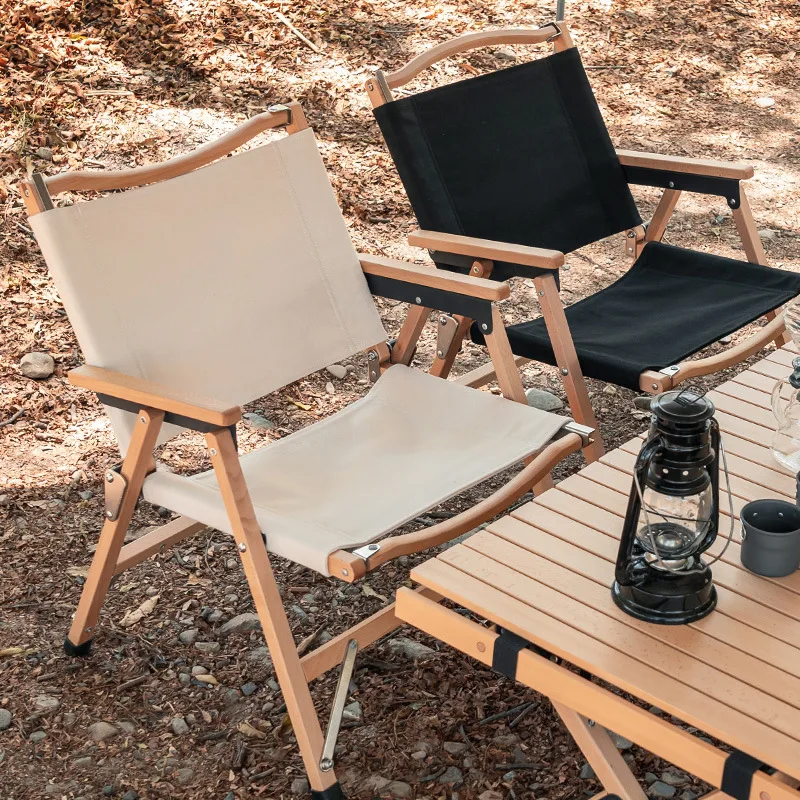 

The product can be customized. Chair Outdoor Folding chair Portable camping picnic stool Removable kermit solid wood chair