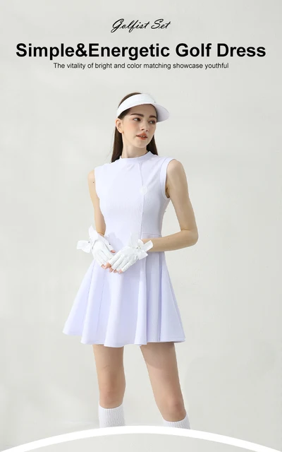 Falda Vestido Golf Mujer Vestido Golf Mujer Manga Corta Estampado