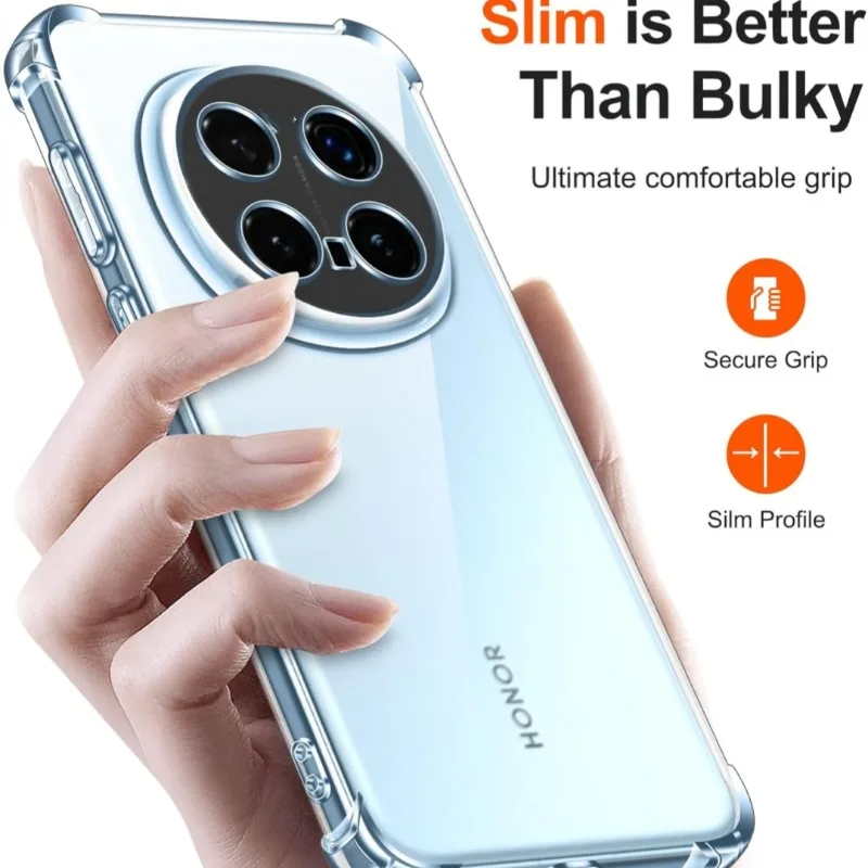 Shockproof Protective Phone Case with Four-Corner Bumper Design