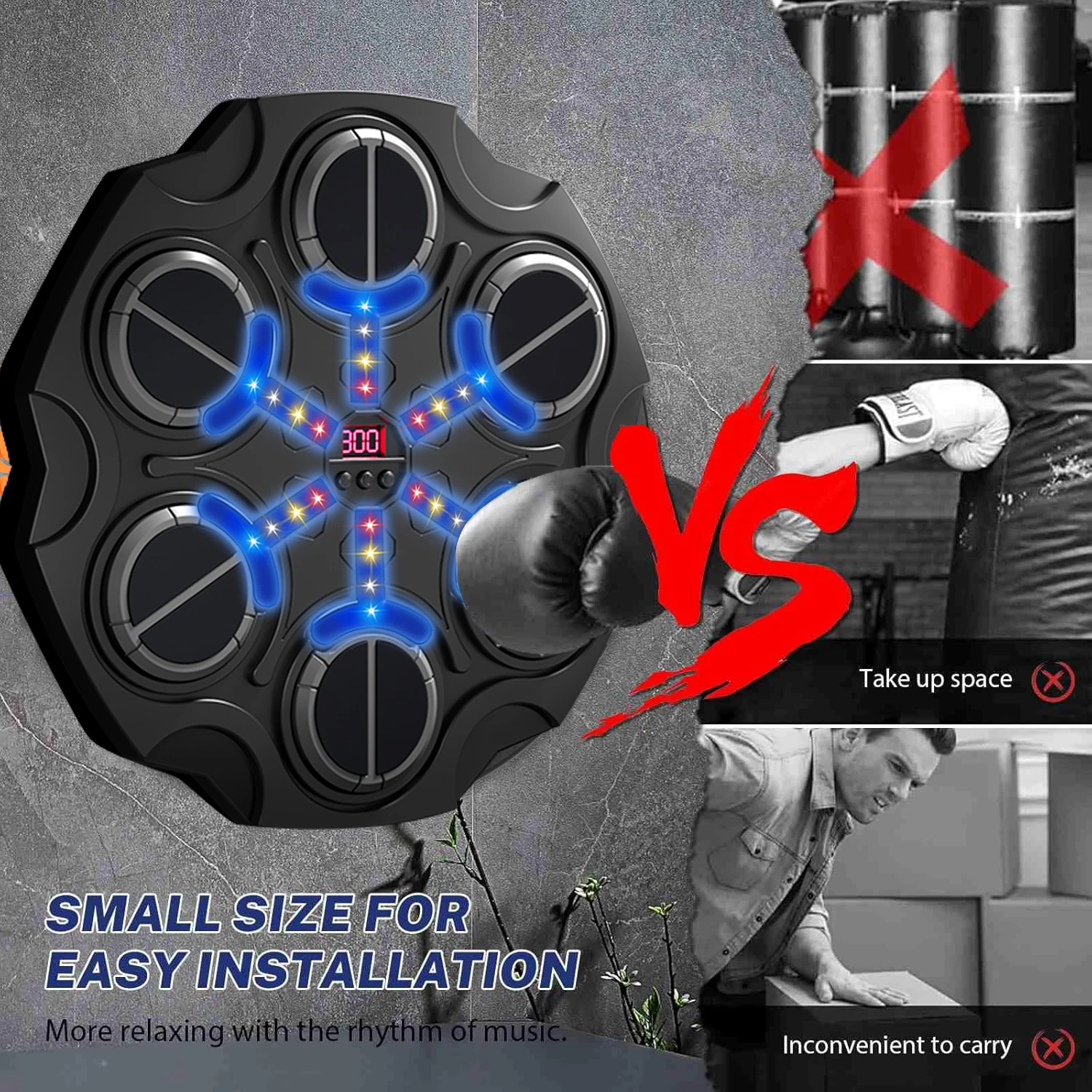Boxing Machine Targets Fitness Boxing Exercise Response Training Game Anti-Stress Sport For Boys Girls 6