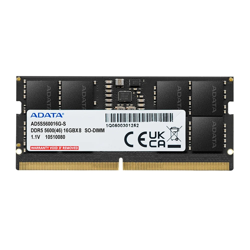 【新品未開封】ADATA 5600 DDR5 メモリ 16GB x 2 Ad5s560016g-s、16GB、ddr5、5600mhz、ノートブック用のddr5