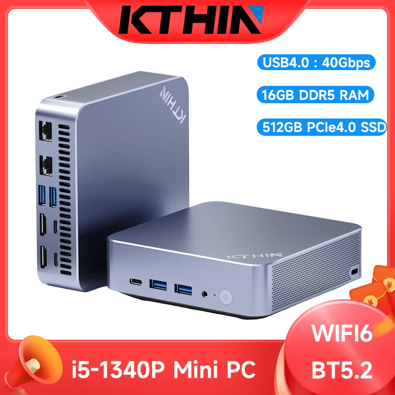 ミニPC DDR5 16GB RAM+512GB SSD Win11 Pro 【公式通販】