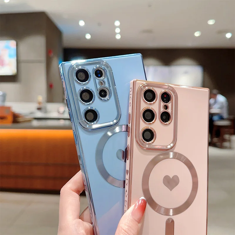 Electroplated Silicone Phone Case For Samsung Galaxy Camera Lens_voghion.com