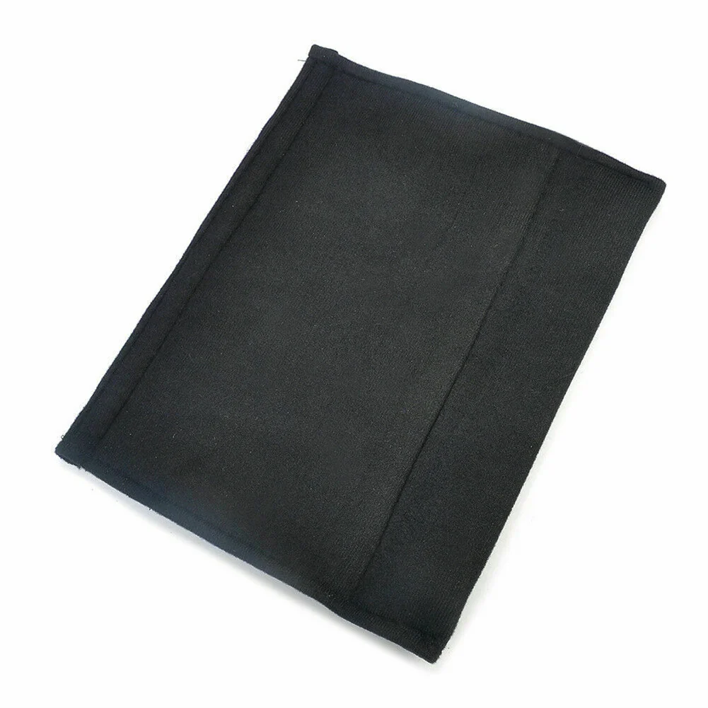 Seat Belt Covers 2pcs Universal Car Seat Belt Pad Strap Black Cushion Safety Shoulder Short Plush Protector Interior Accessories