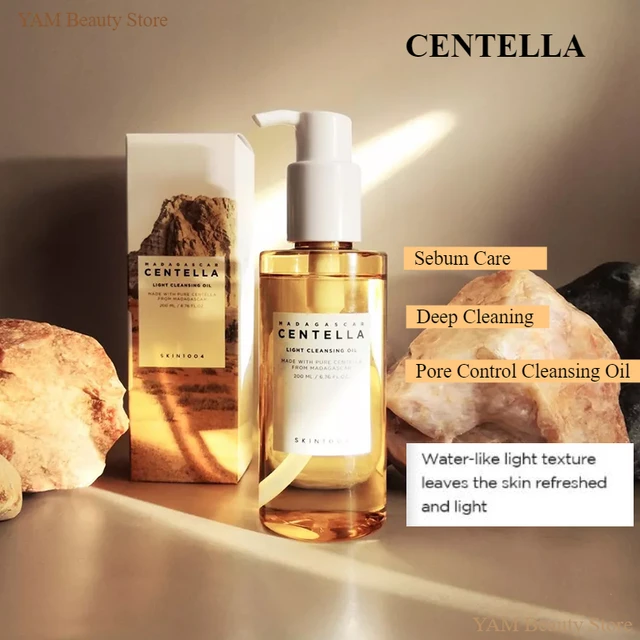 Korean Skin Care Centella Ampoule Face Wash Foam Cleanser Facial Pore Control  Makeup Gentle Cleansing Oil Original Skincare Set 2