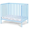 Palmer 3-in-1 Convertible Mini Crib Baby Blue w/ mattress pad 5
