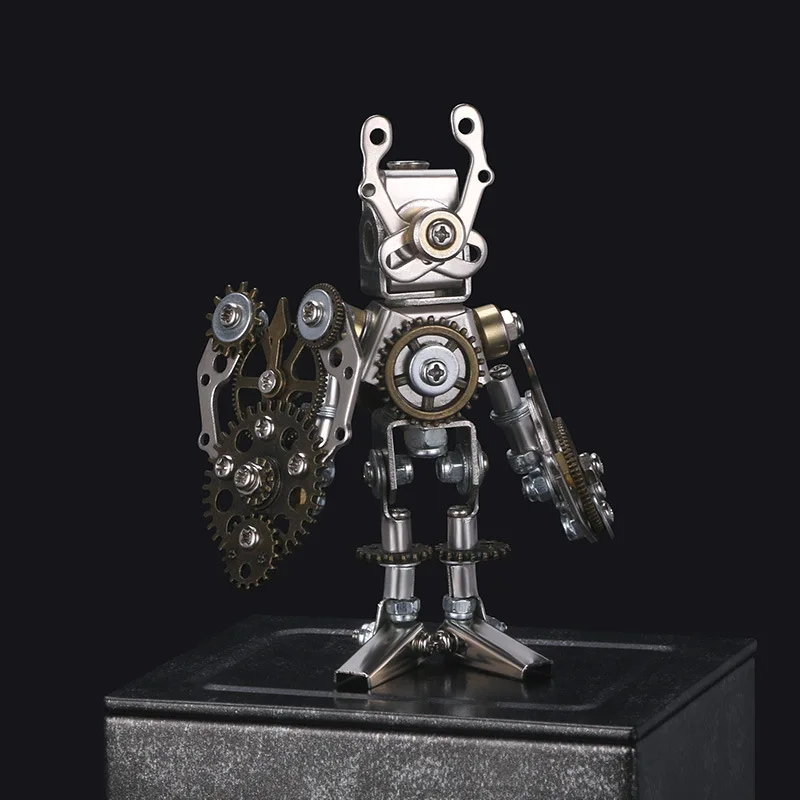 Mechanical Saints 3D Metal Puzzle Blind Box Steampunk Assembled Models DIY Trendy Handicraft Gifts Jigsaw Puzzle Toys for Kids 3