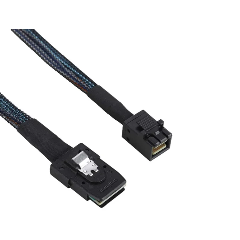 Mini Sas 8643 para Sff 8087 hd Embutido Servidor de Dados Cabo Mini-sas hd Sff8643 Disco Rígido Raid Cabo 50cm 100cm 200cm