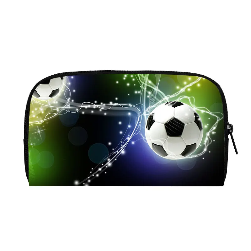 Monedero Infantil De Fútbol Verde Con Mosquetón - Regalo Perfecto Para Niños