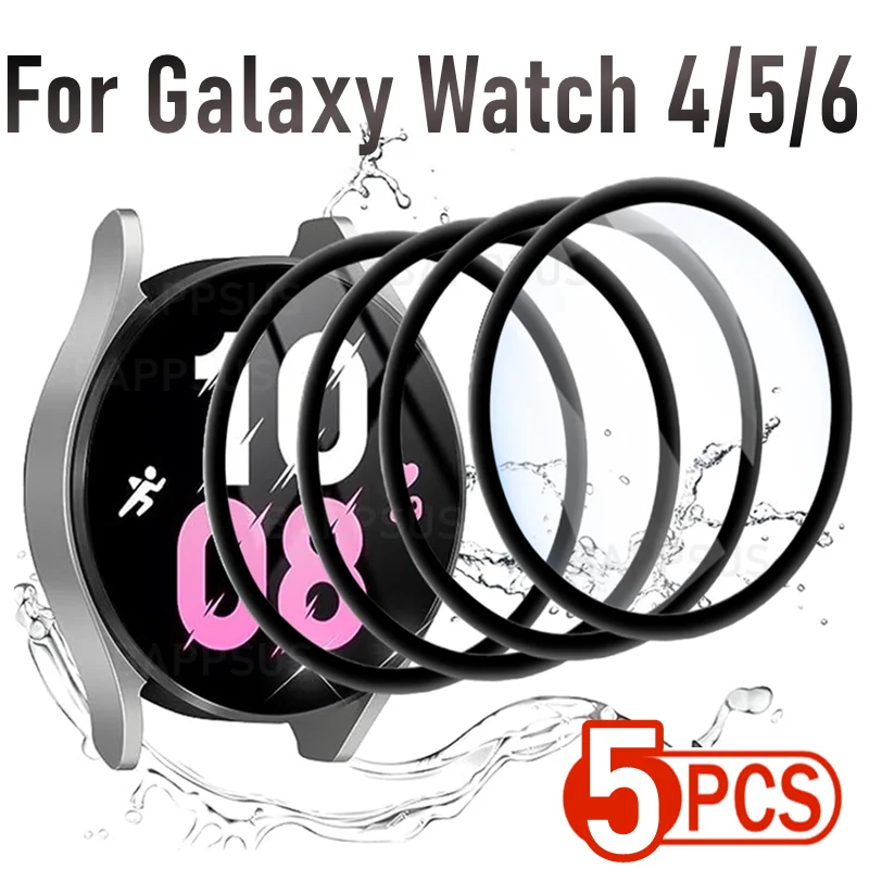 Per Samsung Watch 4 5 6 Pro 43Mm 47Mm Hd Pellicola Protettiva Morbida Proteggi Schermo Per Samsung Galaxy Watch 6 Classic 5 Pro 40/44Mm