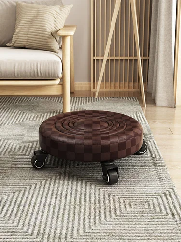 Red Brown Grid Gold