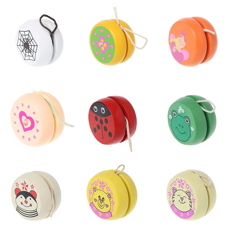 

Cartoon Yo Yo Ball Finger for Play Set Throw & Return Ball Game Boys Girl Favor