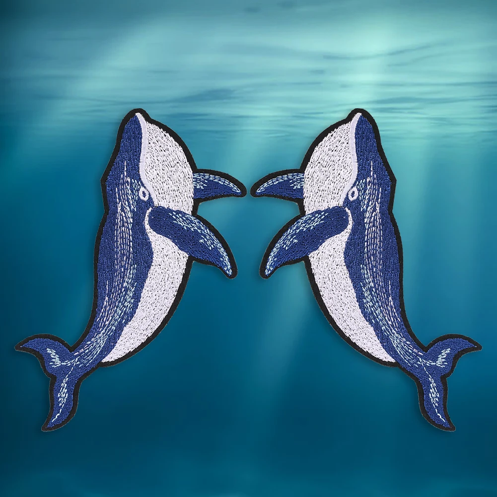 Pnk Whale ron on Patch Sew on Embrodered Patch Applqués Badge - Etsy