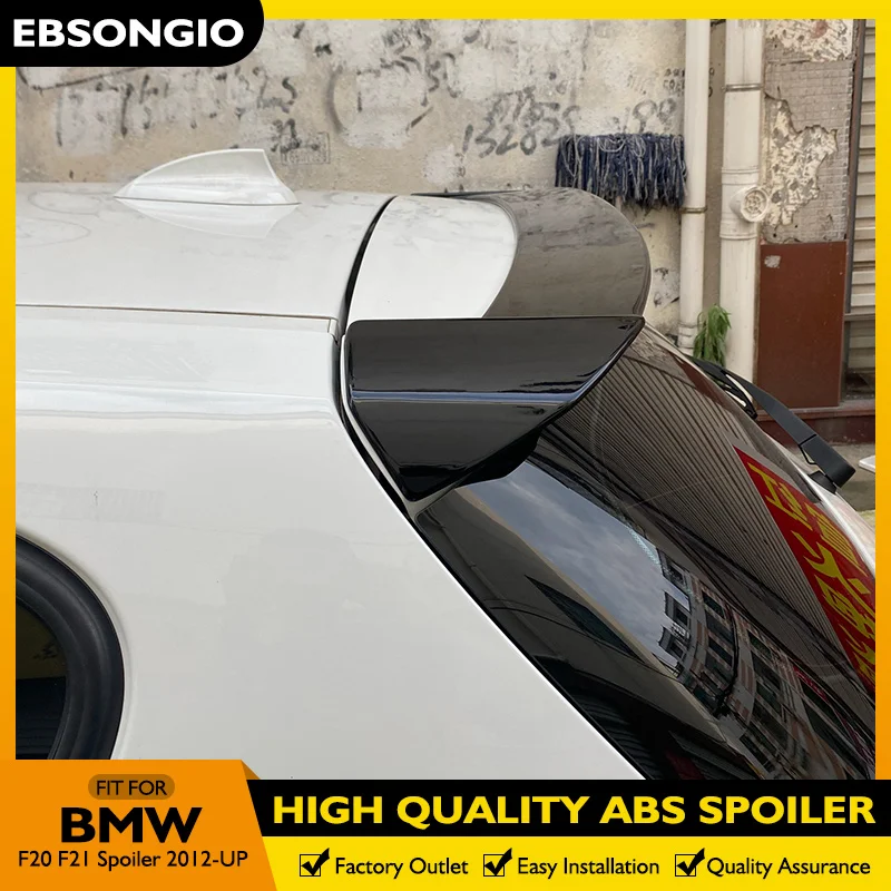 Nuovo F20 F21 116I 120I 118I M135I Nero Posteriore Del Tetto Spoiler Per Bmw F20 F21 116I 120I 118I M135I 2012-Up Fai Da Te Di Colore Della Vernice Sp