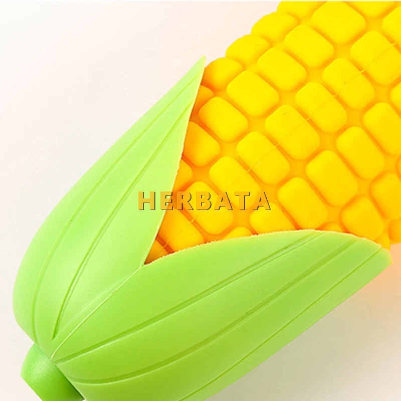 Corn Shaped Silicone Pencil Case-Fun Food-Themed Pen Storage Bag for School Supplies & Student Stationery (Cartuchera) pencil cases stationery box