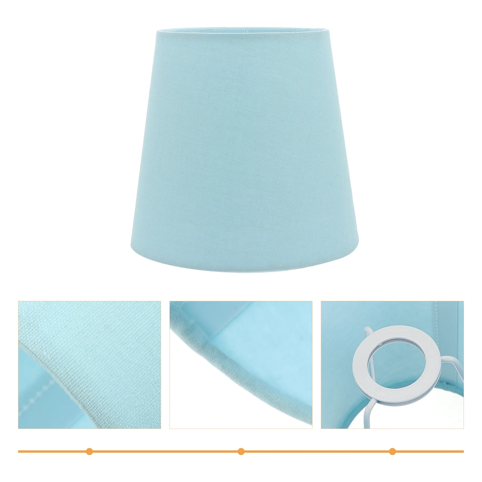 

Fabric Lampshade Decor Table Floor Cloth Chandelier Accessory Wall Bedside Retro