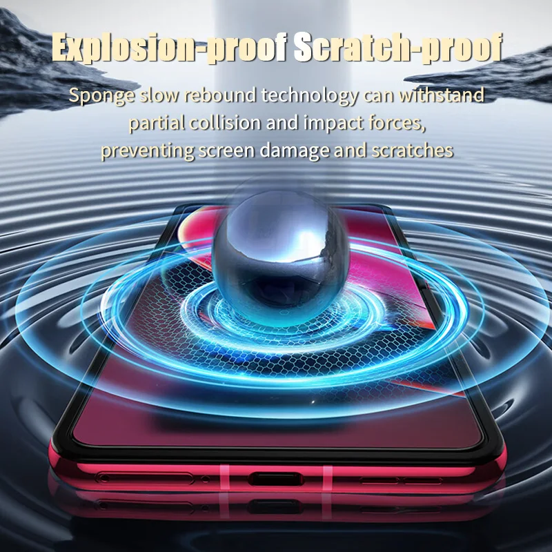 3-in-1 Full Cover Clear HD Hydrogel Screen Protector Film