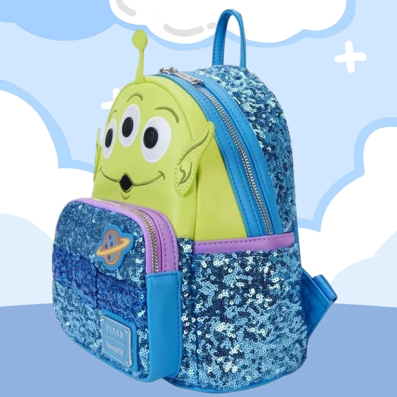 Sac à Dos Mini Loungefly Alien Toy Story Paillettes Bleues