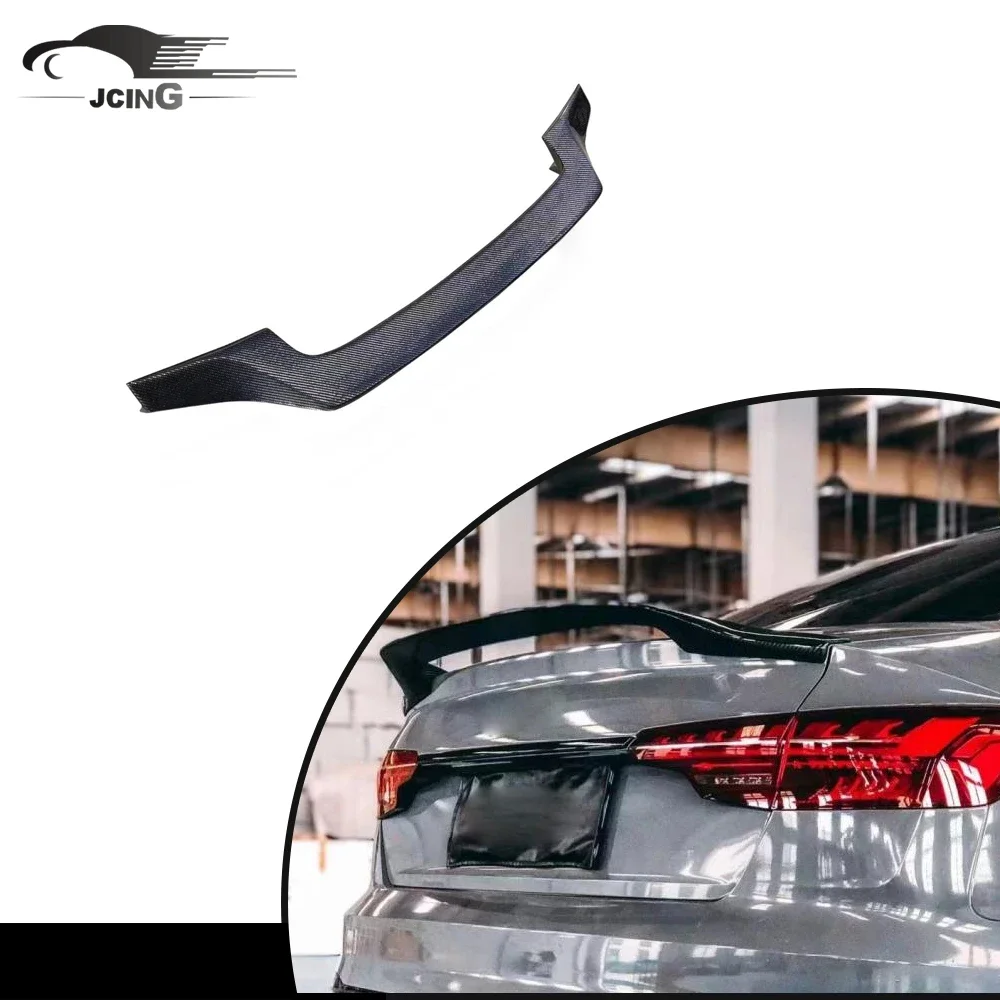 

Задний спойлер для крыла багажника из углеродного волокна для A4 S4 B9 Sedan 2015-2023