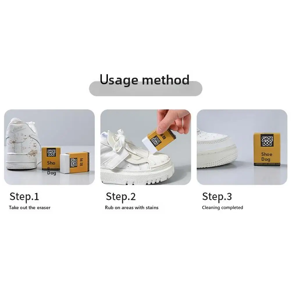 Shoe Cleaning Eraser-Revitalize Your Sneakers With This Waterless Shoe Brush For Stain Removal And Conditioning
