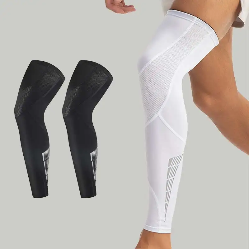 Compression leg sleeves for recovery and performance