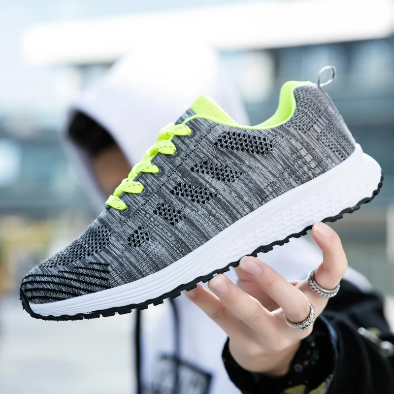 

Lightweight Sneakers Women Shoes Men Fashion Breathable Running Sports Shoes For Men Flat Gym Shoes Trainers Tennis Shoes Female