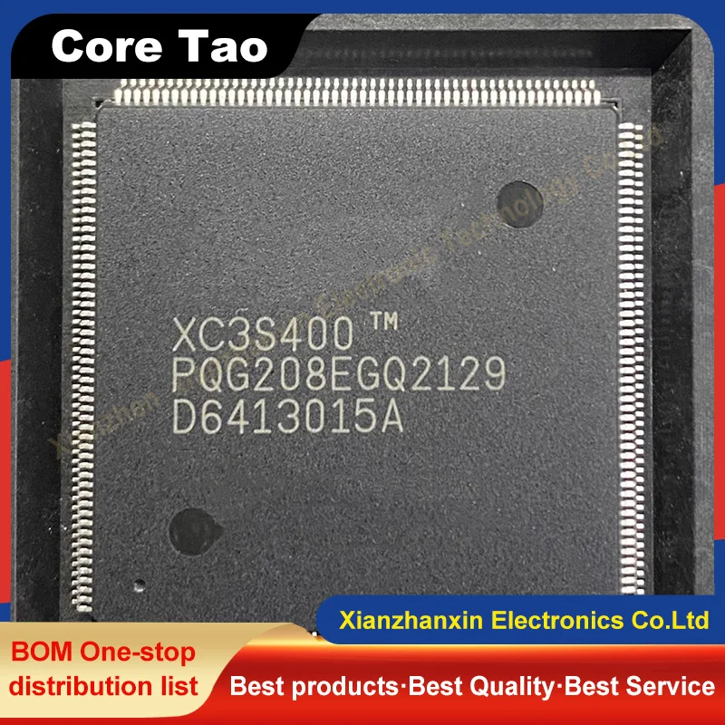 

1PCS/LOT XC3S400-PQG208 XC3S400-PQ208 XC3S400 QFP208 Programmable gate array device chip IC in stock