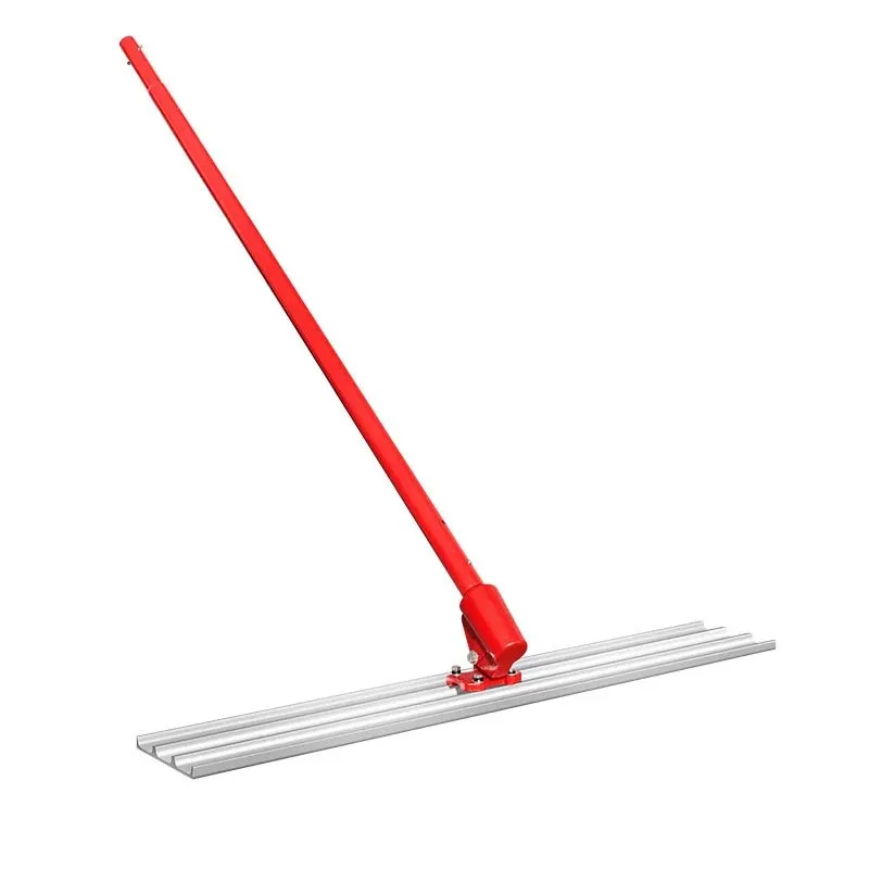 

Stainless Steel Concrete Pavement Big Trowel Scraping And Leveling Machine Extension Rod Polishing and Leveling Scraper