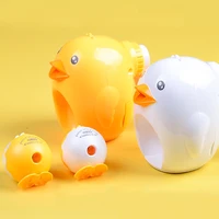 Manual Pencil Sharpener Mechanical Pencil Sharpener Tip Saver Chicken Shape Sharpener Hand Mechanical Cutting Tools Stationery 3