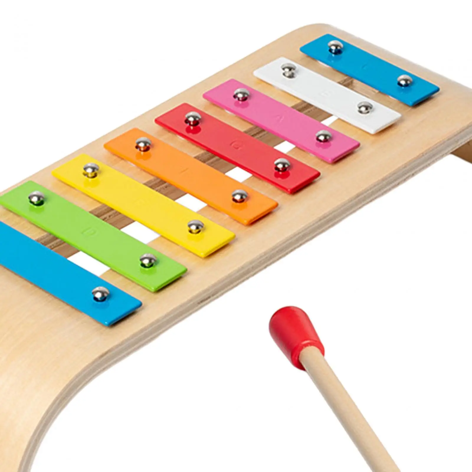 8 Scales Xylophone Professional Percussion Xylophone Musical Toy Music Instrument for Beginner Band Kids Players Birthday Gift