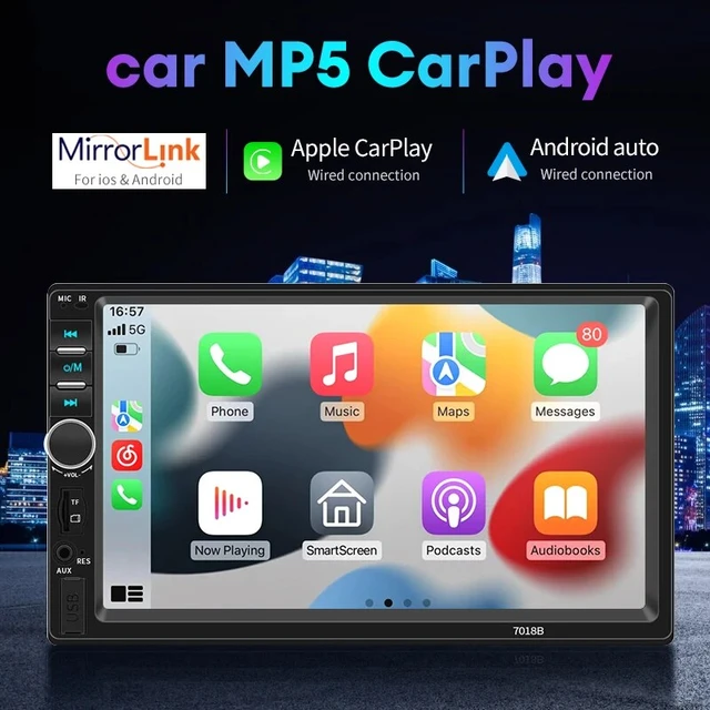 2 Din Android Car Radio Stereo GPS DVD Central Automotive Multimedia Player  Autoradio Carplay Android Auto Bluetooth Audio - AliExpress