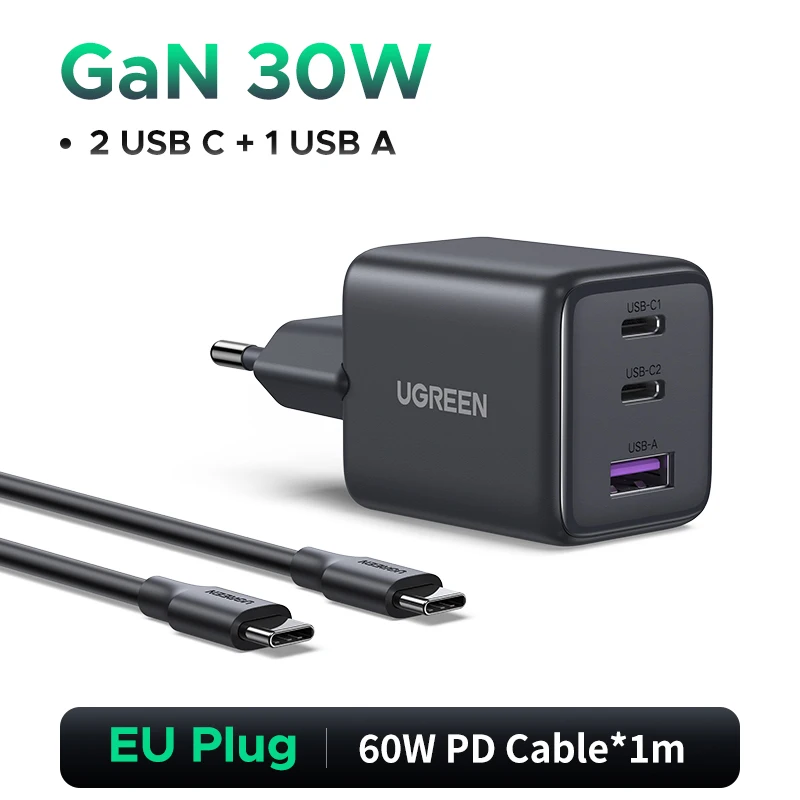 EU 1M USB C Cable