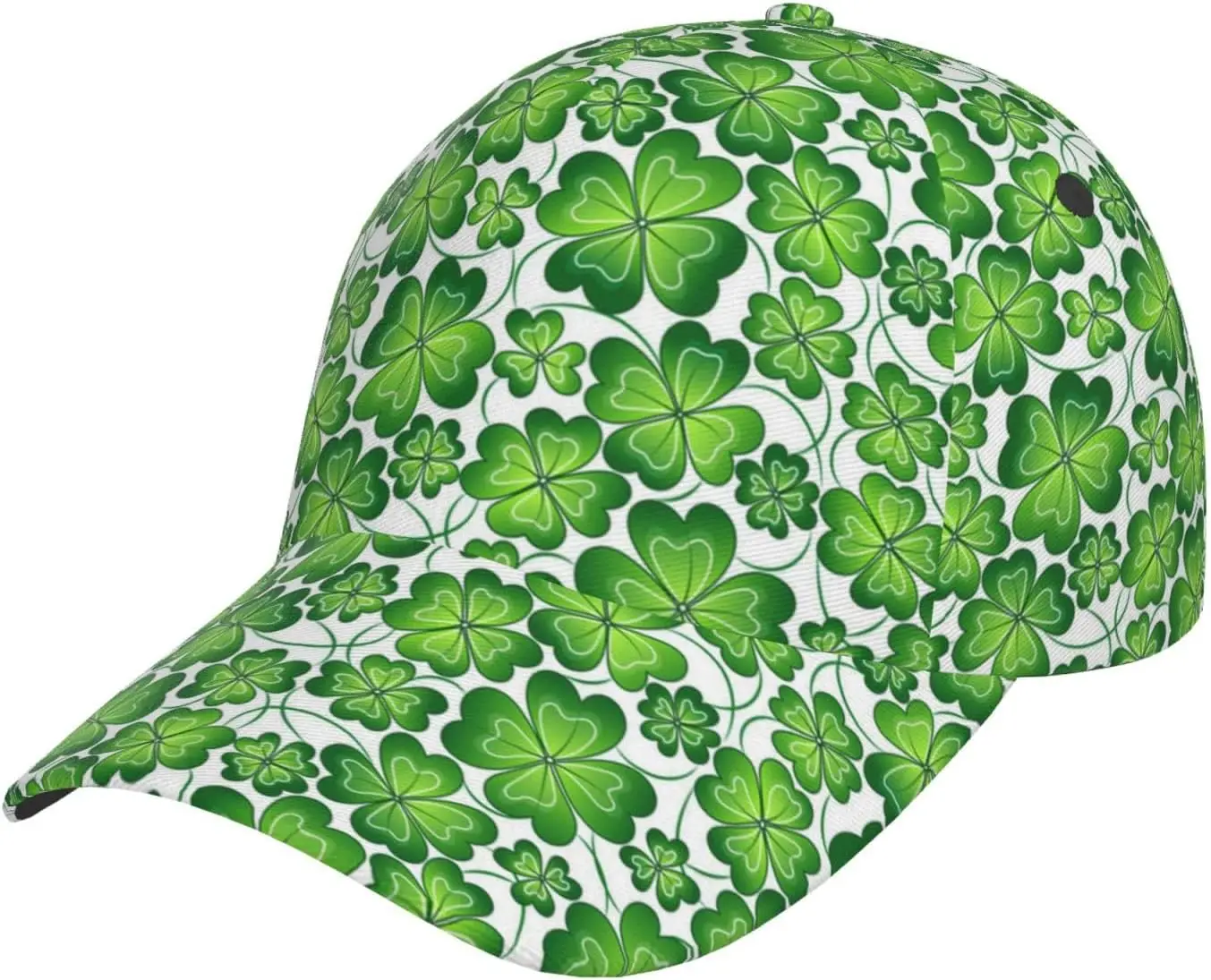 

Adult Shamrock St. Patrick's Day Baseball Hat for Men Women, Funny Adjustable Green Clover Baseball Cap