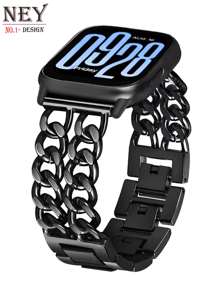 Elegant Metal Luxury Bracelet Band - 20mm/22mm Strap